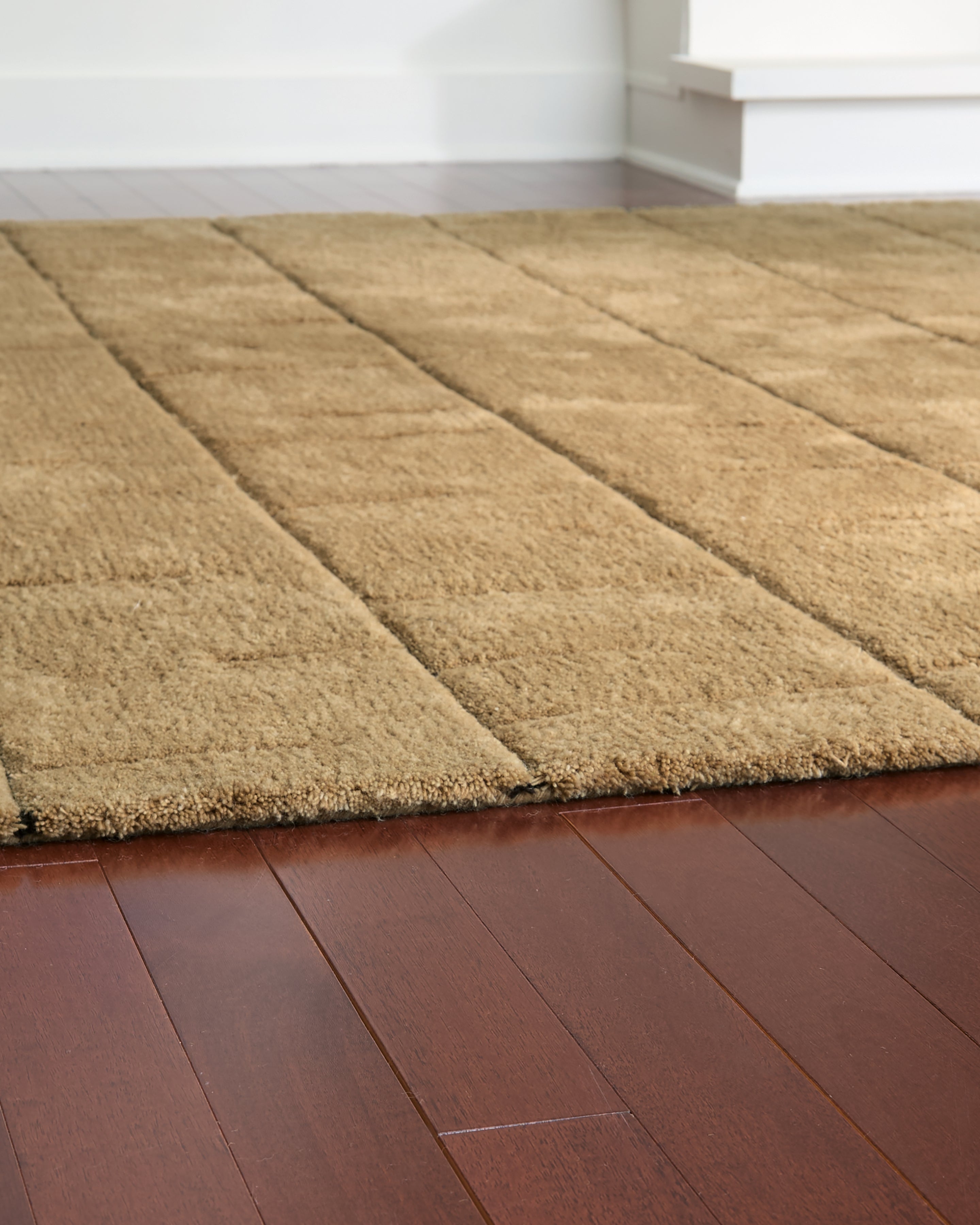 Luzmont Golden Brown Medium Rug
