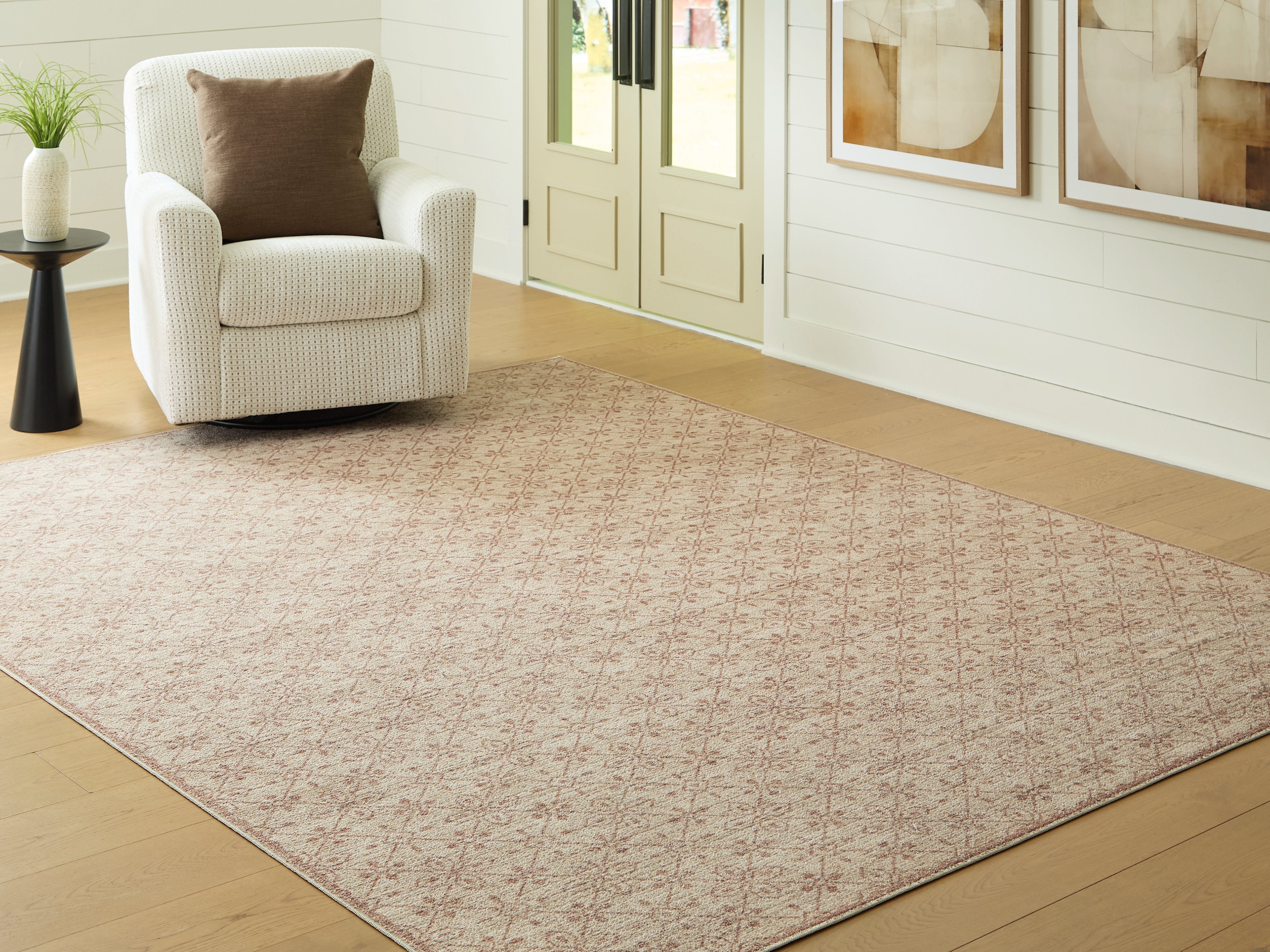 Lyamford Beige/Gray/Brown Large Rug