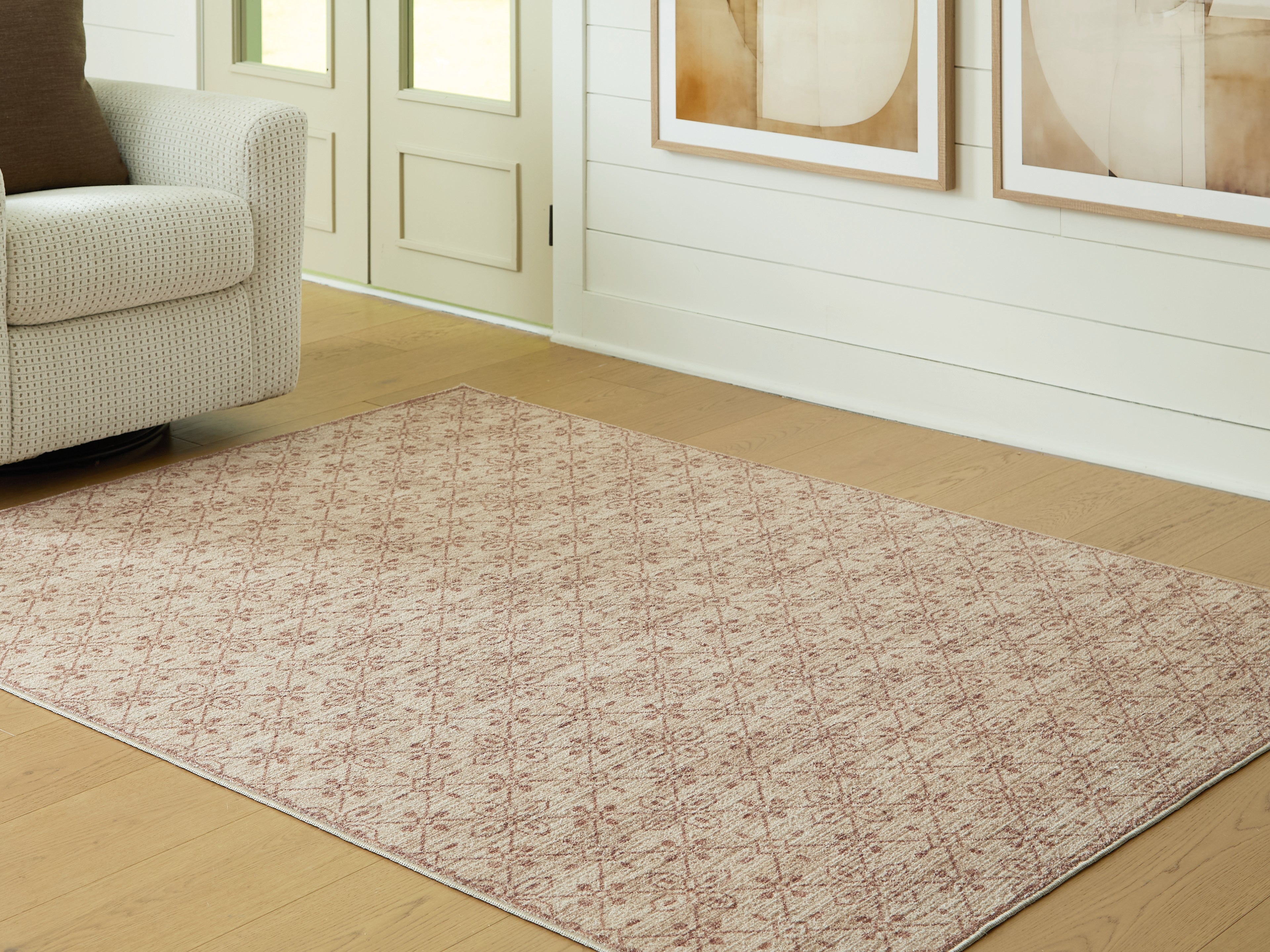 Lyamford Beige/Gray/Brown Medium Rug