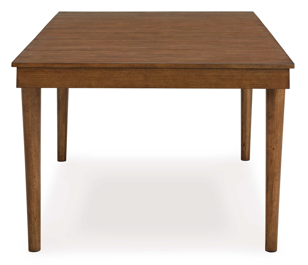 Lyncott Beige & Brown Dining Room Set / 6pc