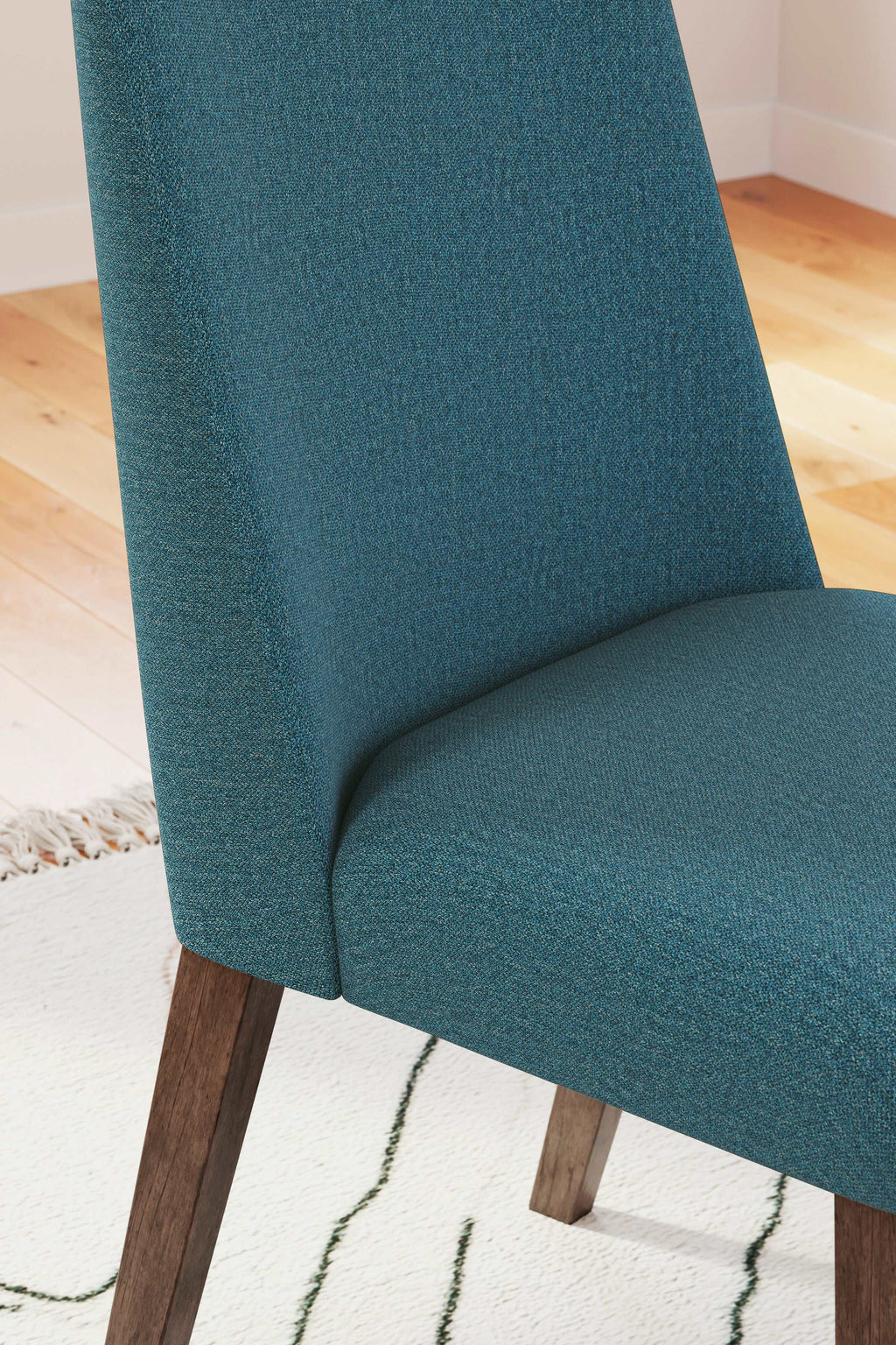 Lyncott Blue & Brown Dining Chair (Set of 2)
