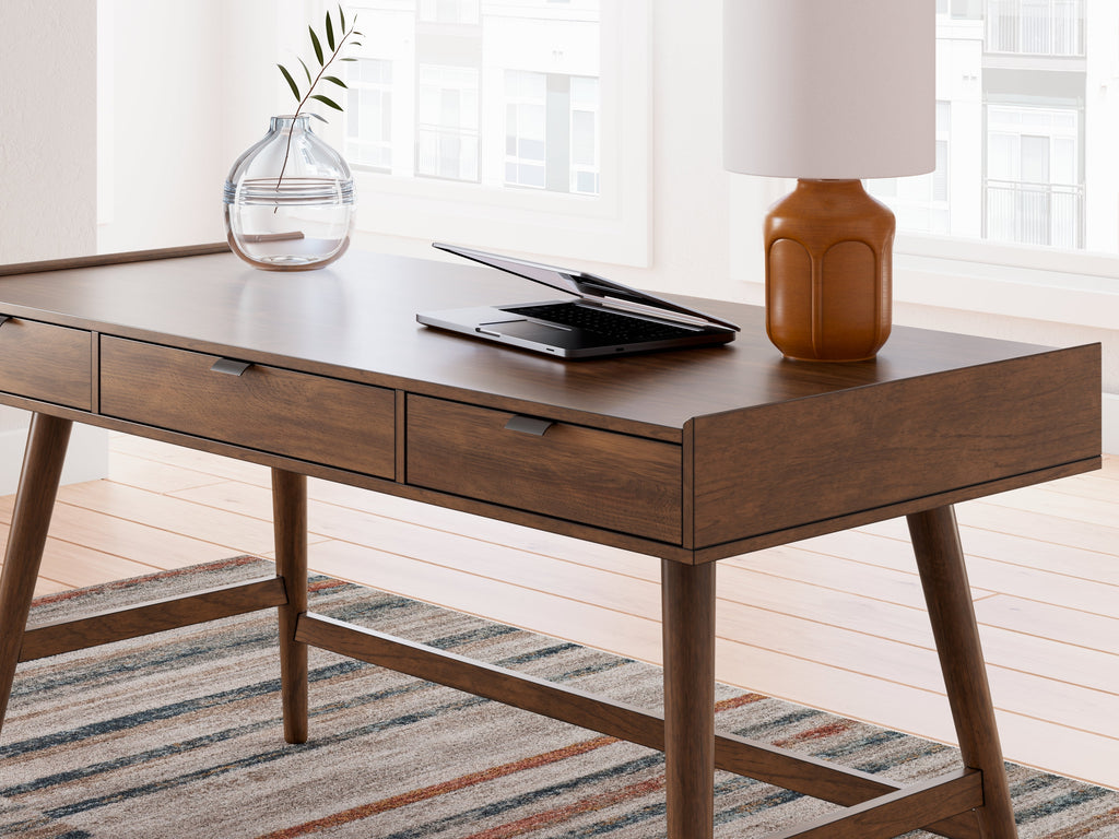 Lyncott Brown 60" Home Office Desk