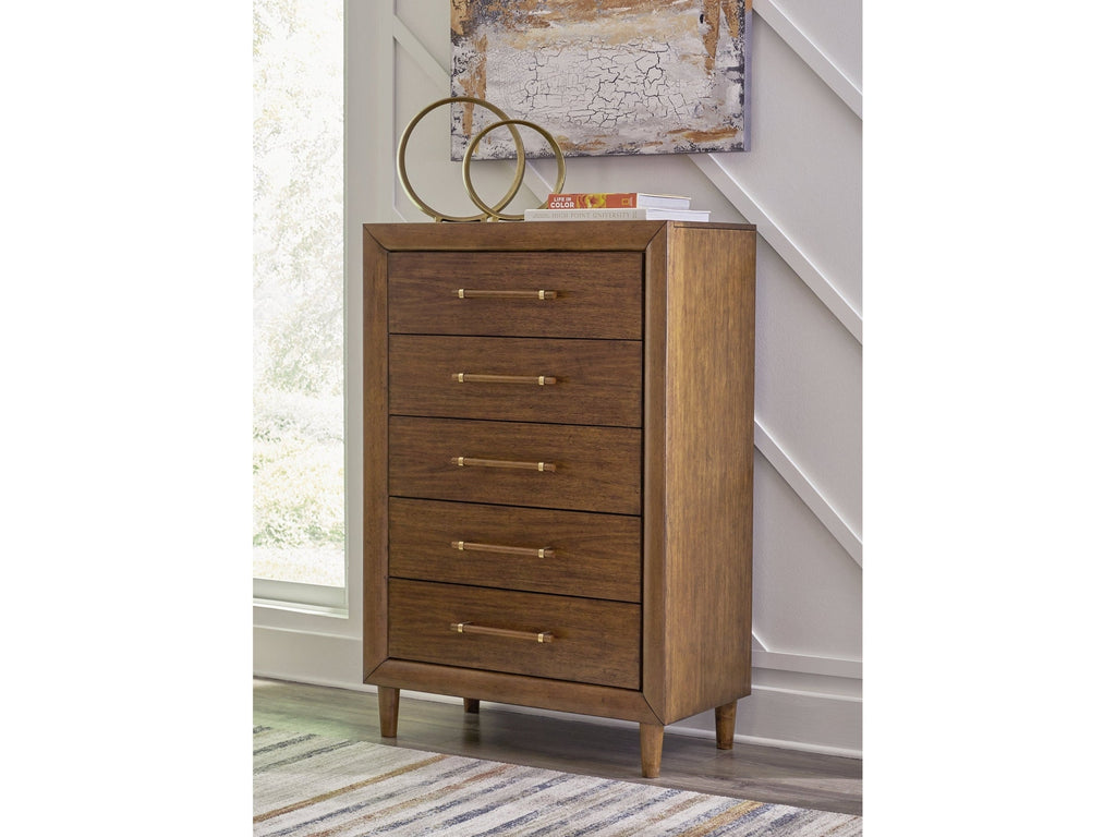 Lyncott Brown Chest of Drawers
