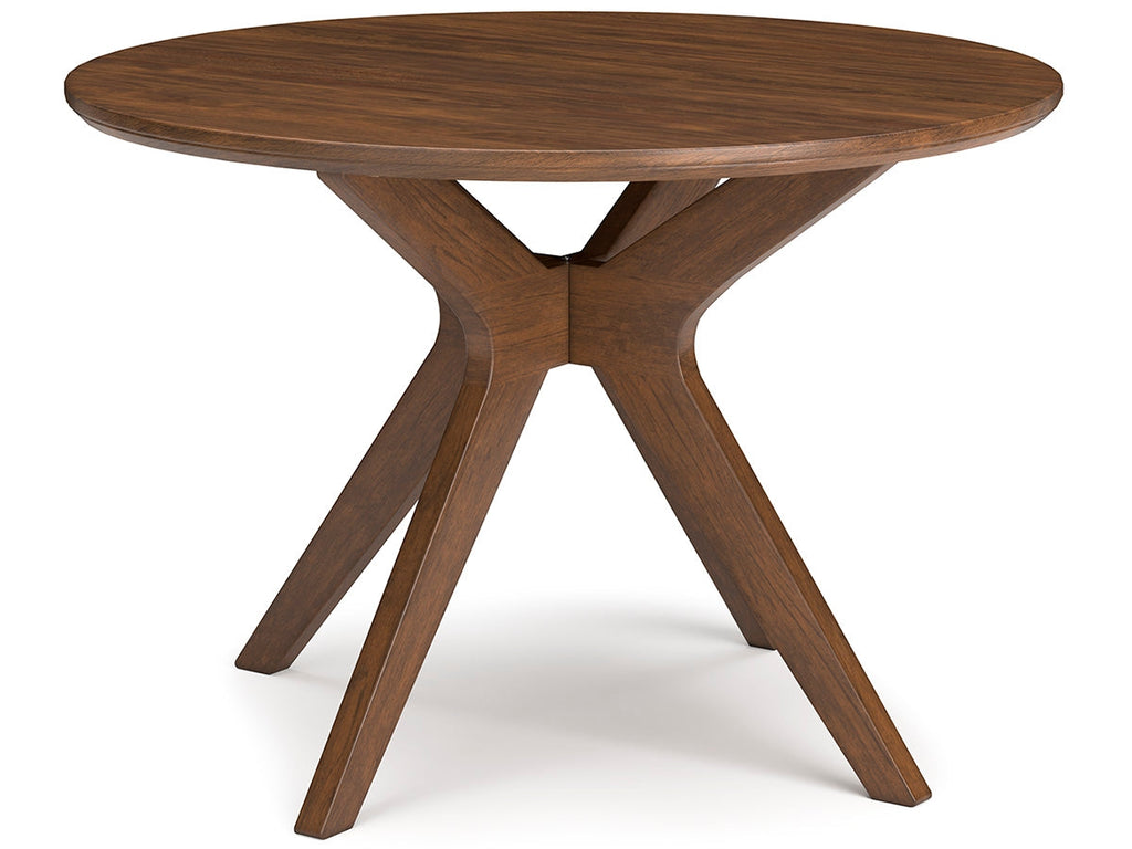 Lyncott Brown Dining Table w/4 Chairs