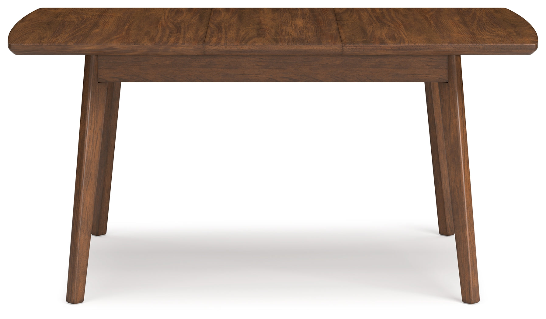 Lyncott Brown Dining Table w/ Extension (64" D)