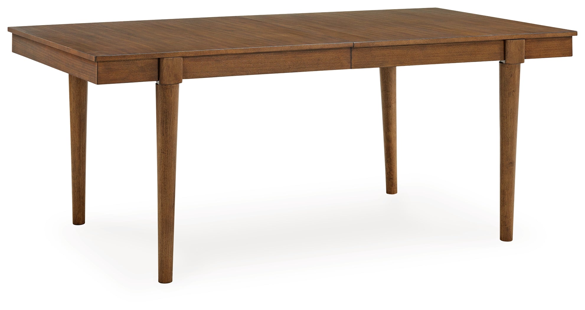 Lyncott Brown Dining Table w/ Extension (92" D)