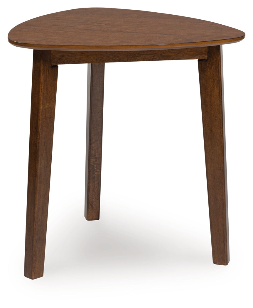 Lyncott Brown Occasional Table Set (Set of 3)