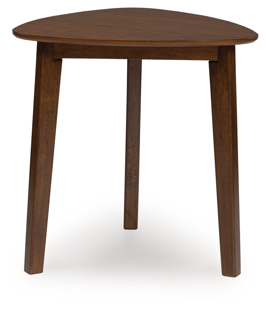 Lyncott Brown Occasional Table Set (Set of 3)