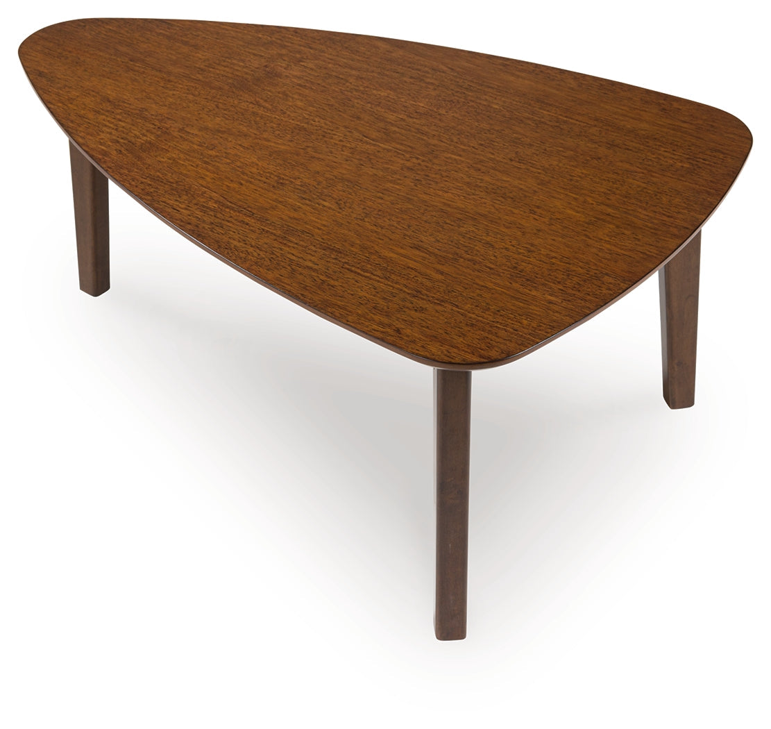 Lyncott Brown Occasional Table Set (Set of 3)