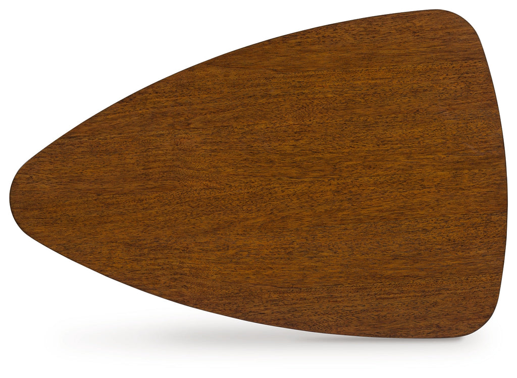 Lyncott Brown Occasional Table Set (Set of 3)