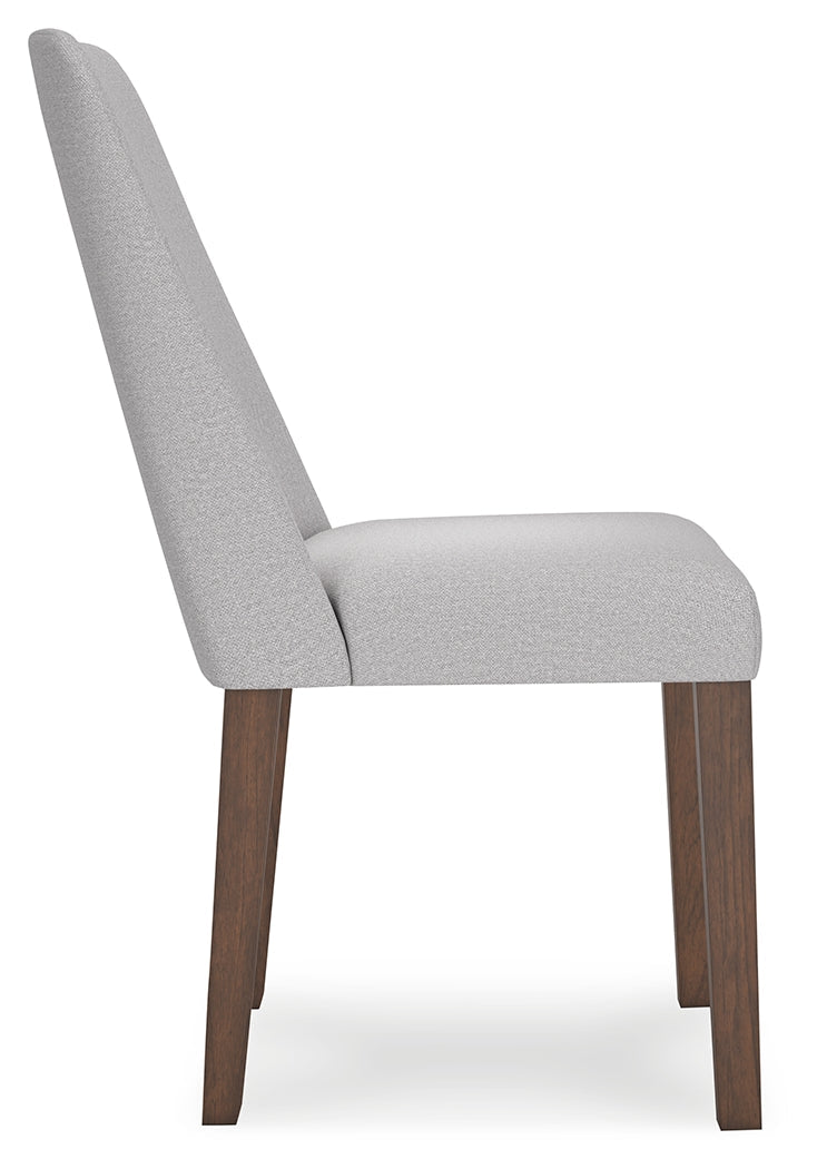 Lyncott Gray/Brown Extension Dining Table and 6 Chairs