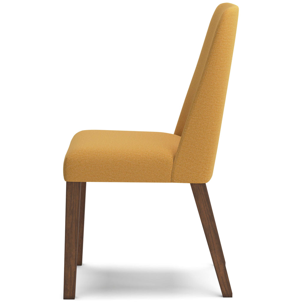 Lyncott Mustard & Brown Dining Chair (Set of 2)