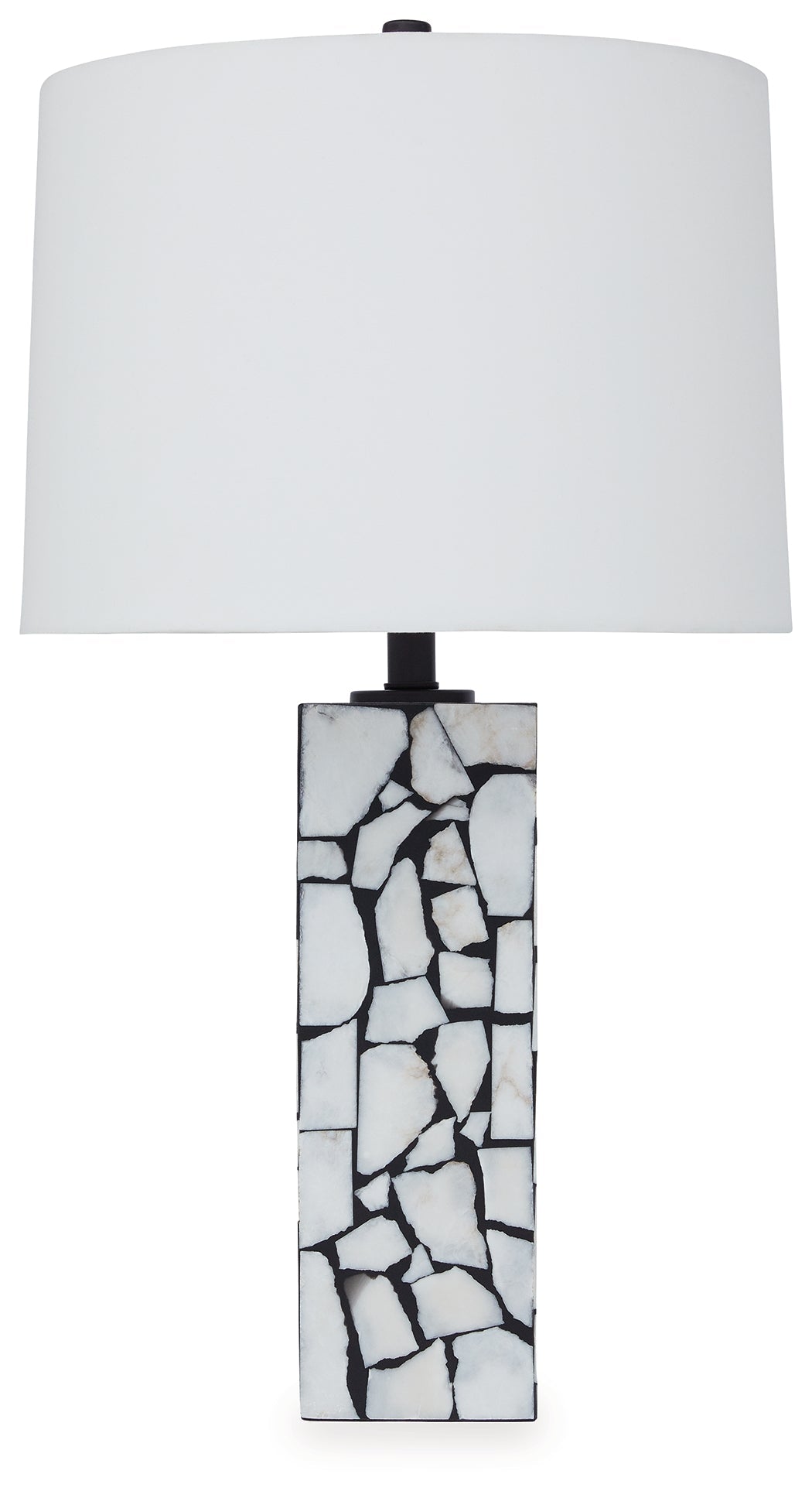 Macaria White/Black Table Lamp (Set of 2)