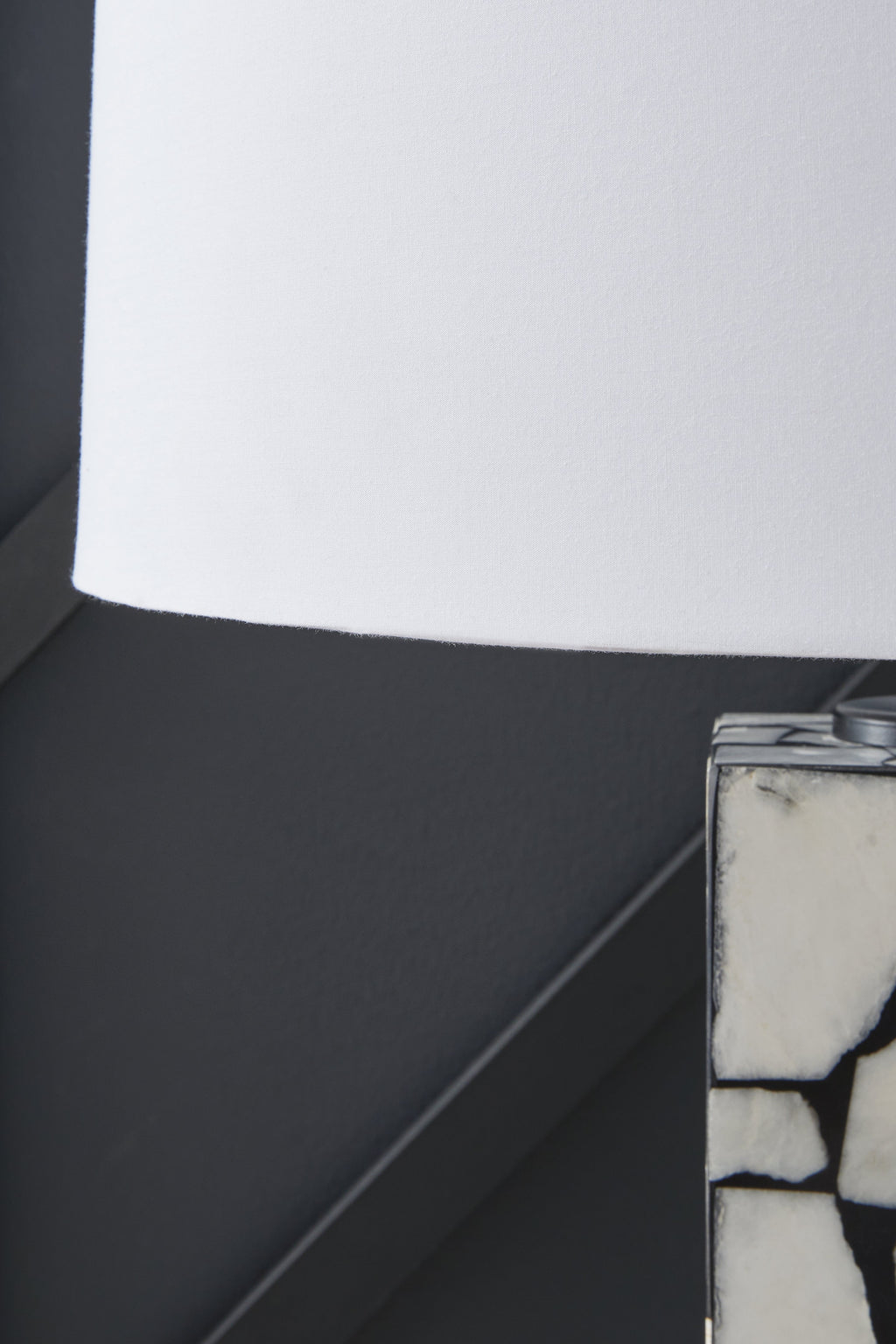 Macaria White/Black Table Lamp (Set of 2)