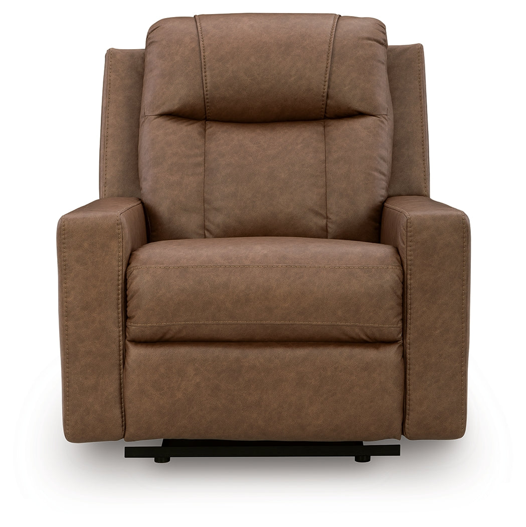 Mackmenville Caramel Recliner