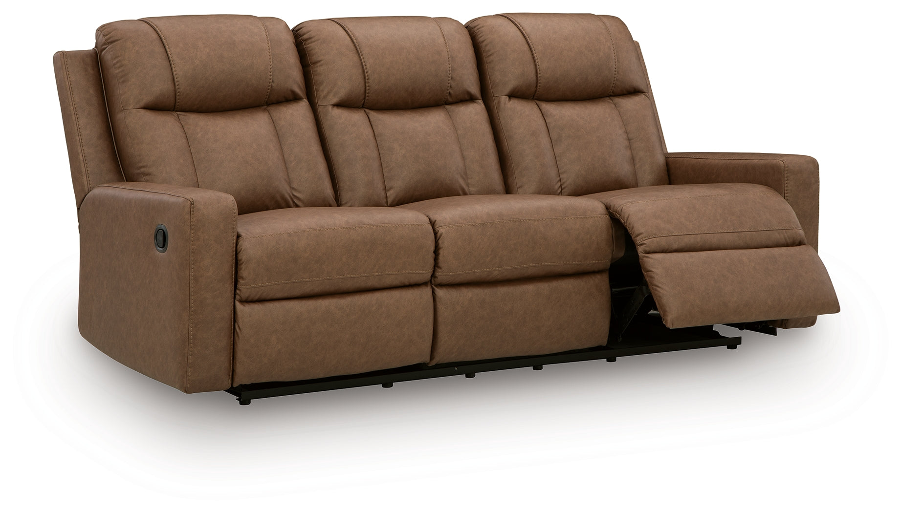 Mackmenville Caramel Reclining Sofa