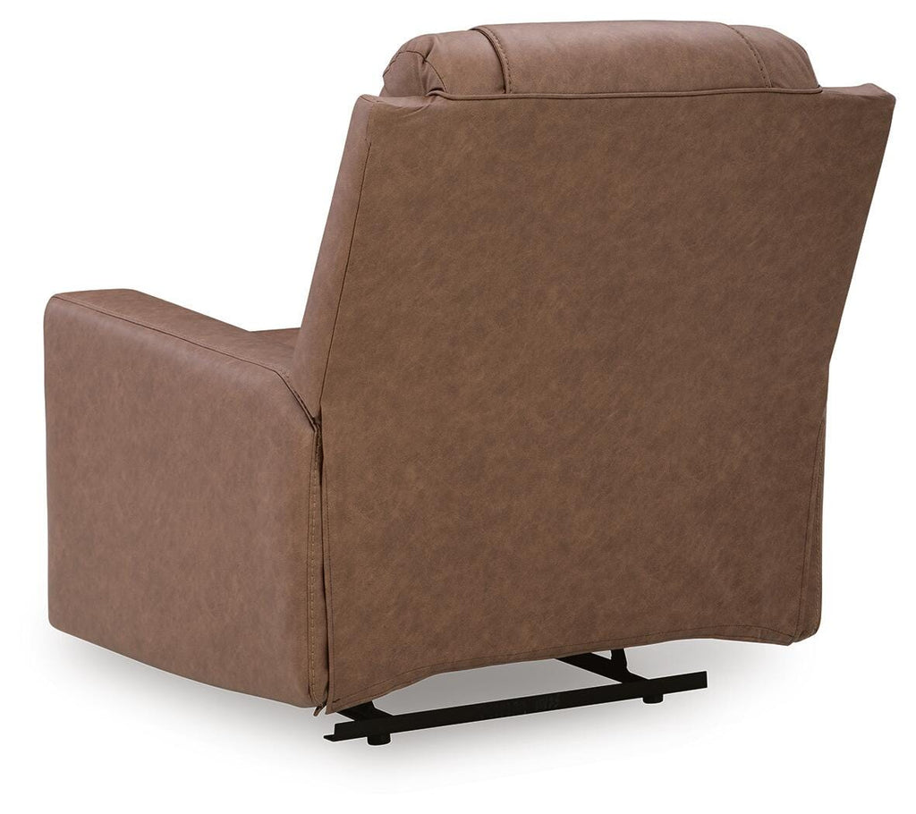 Mackmenville Caramel Reclining Sofa and Recliner