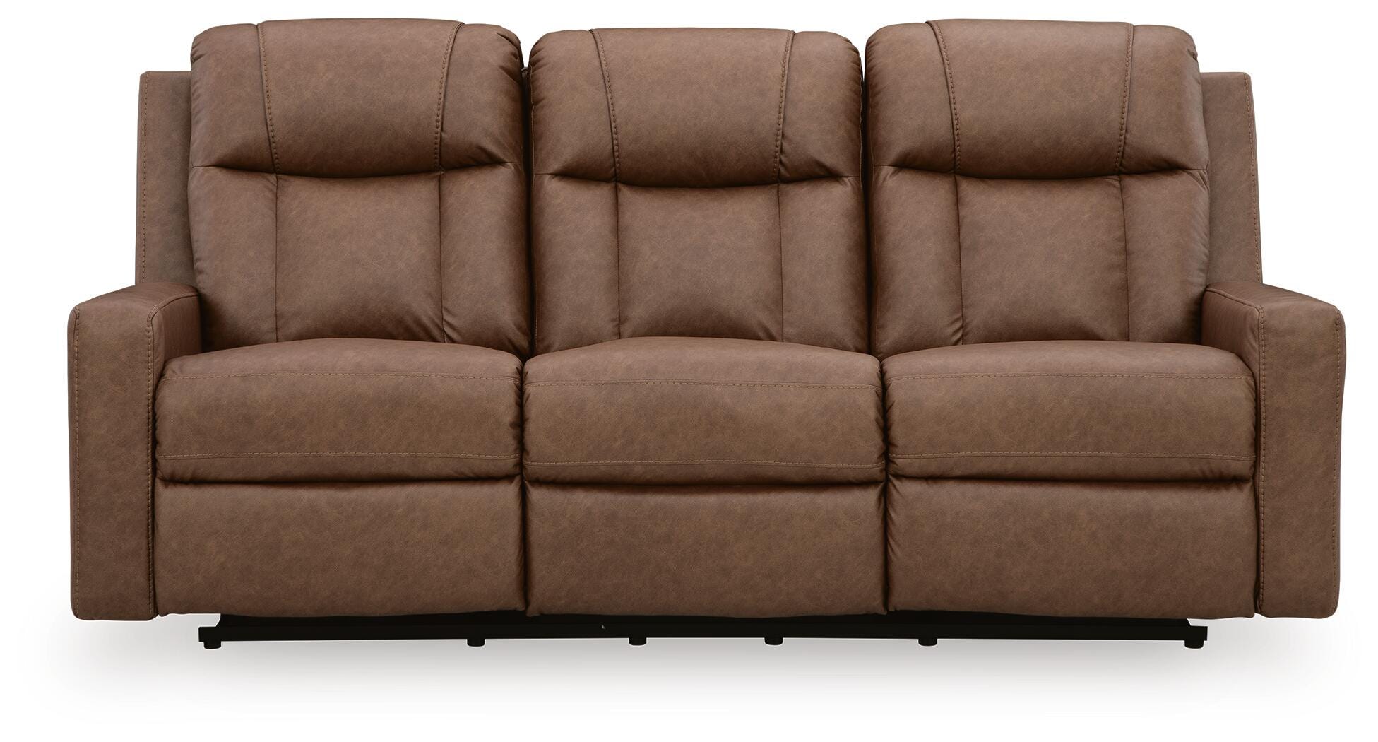Mackmenville Caramel Reclining Sofa and Recliner