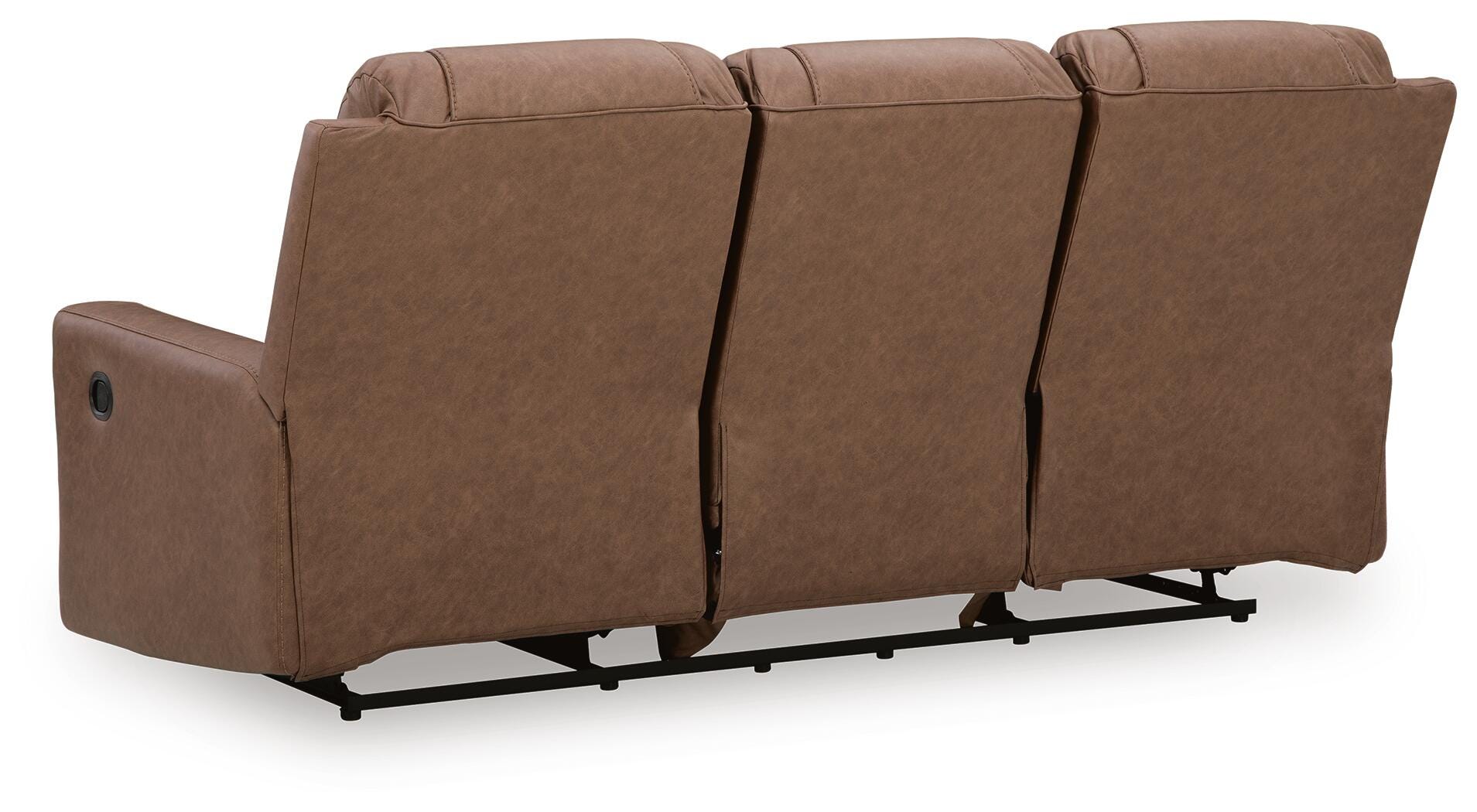 Mackmenville Caramel Reclining Sofa and Recliner