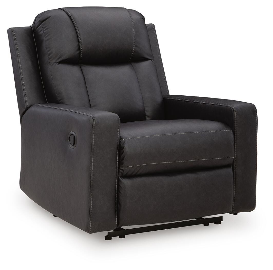 Mackmenville Carbon Reclining Sofa and Recliner