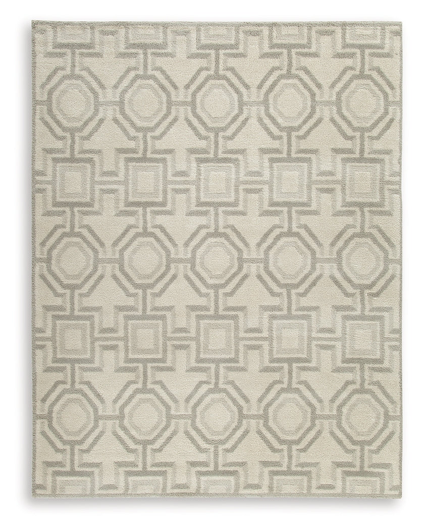 Maconville Ivory/Gray Large Rug