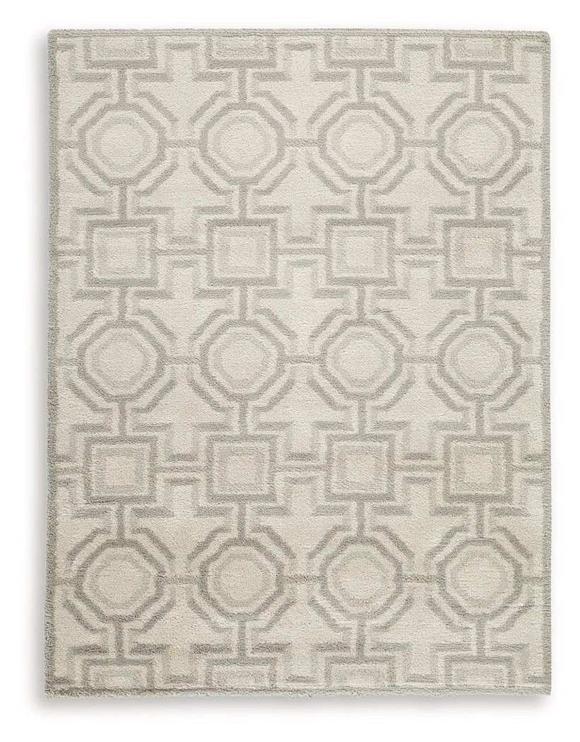 Maconville Ivory/Gray Medium Rug