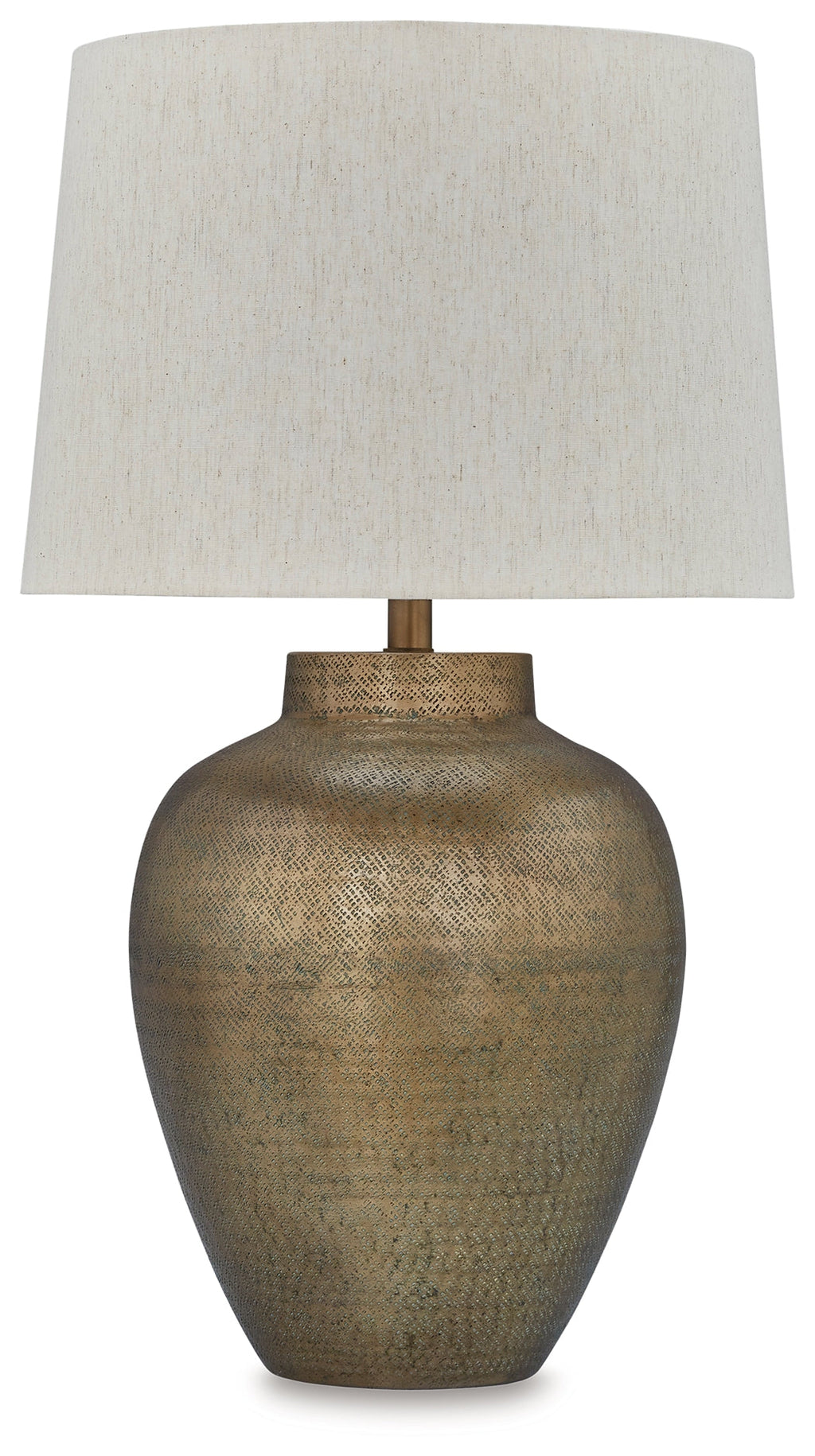 Madney Antique Gold 2-Piece Lamp Set