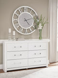 Maeling White Dresser