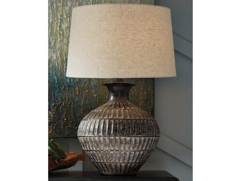 Magan Antique Bronze Table Lamp (Set of 2)