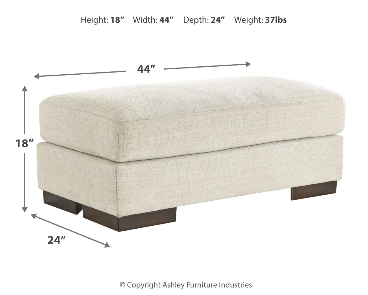 Maggie Birch Ottoman
