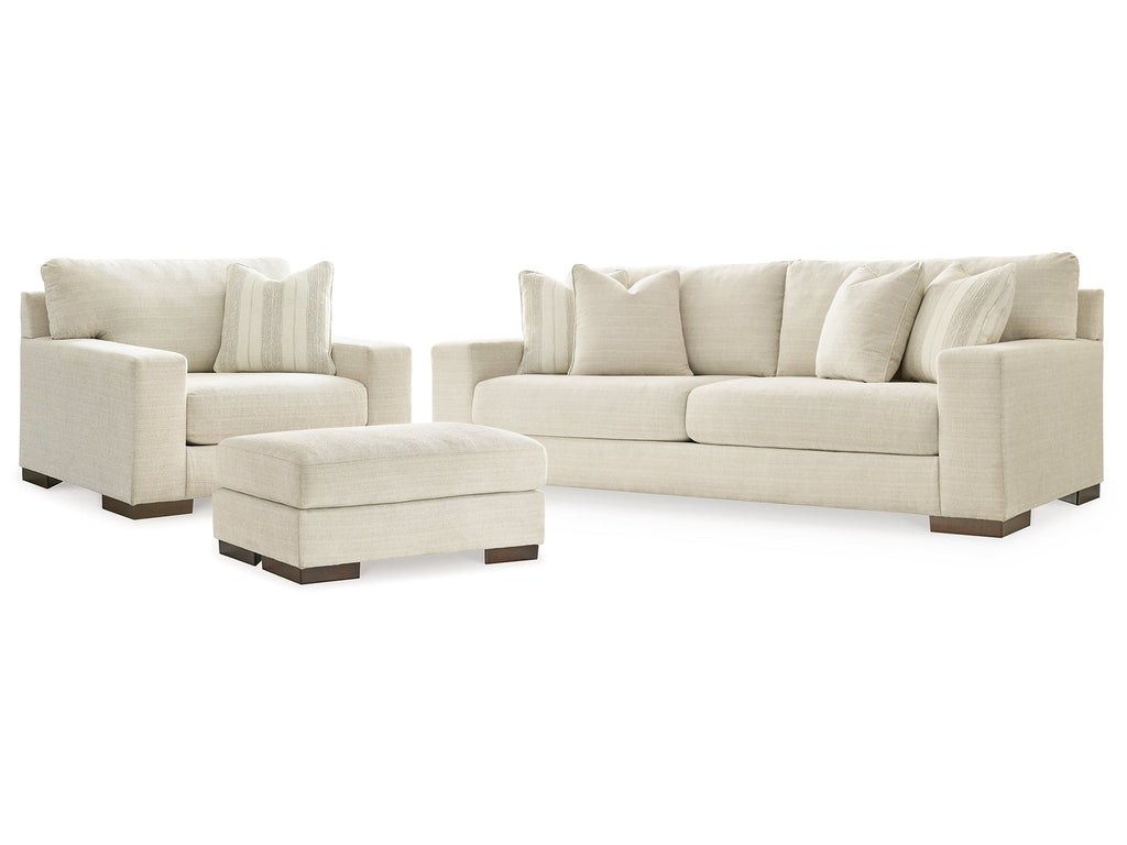 Maggie Birch Sofa, Chair and Ottoman