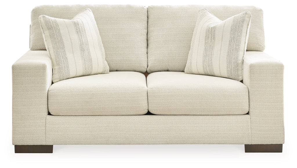 Maggie Birch Sofa, Loveseat and Ottoman