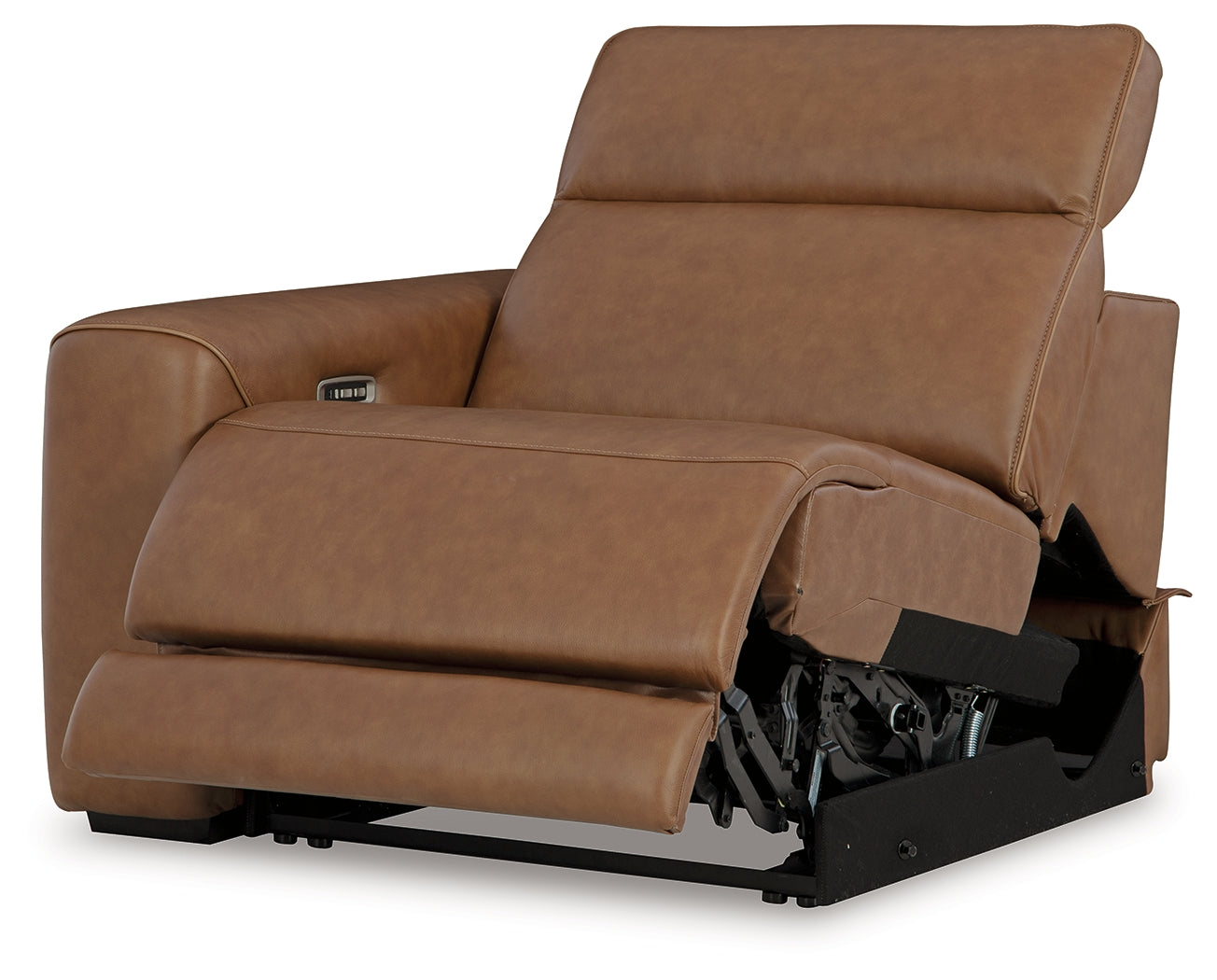 Magic Man Caramel 5-Piece Power Reclining Sectional