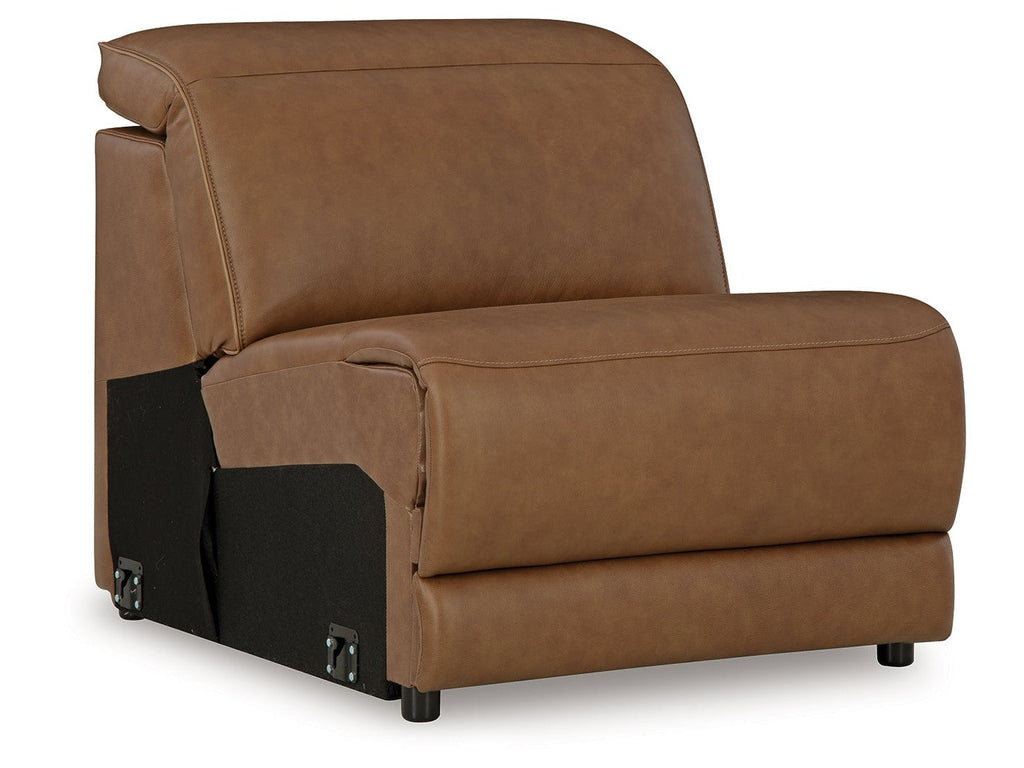 Magic Man Caramel 3-Piece Power Reclining Sectional Sofa