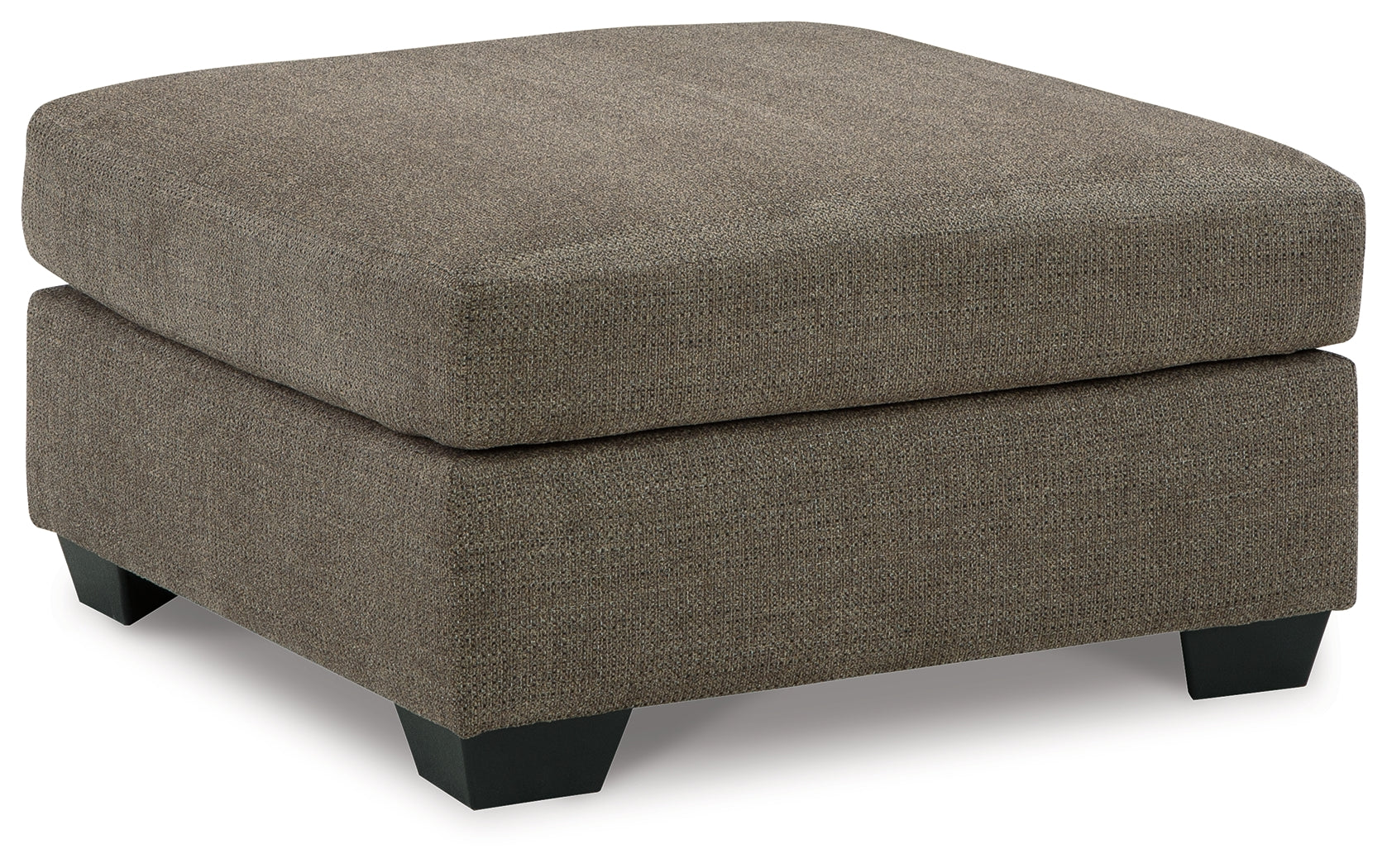 Mahoney Chocolate 2-Piece Sleeper Sectional and Ottoman