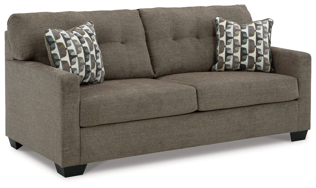 Mahoney Chocolate Full Sofa Sleeper & Chaise
