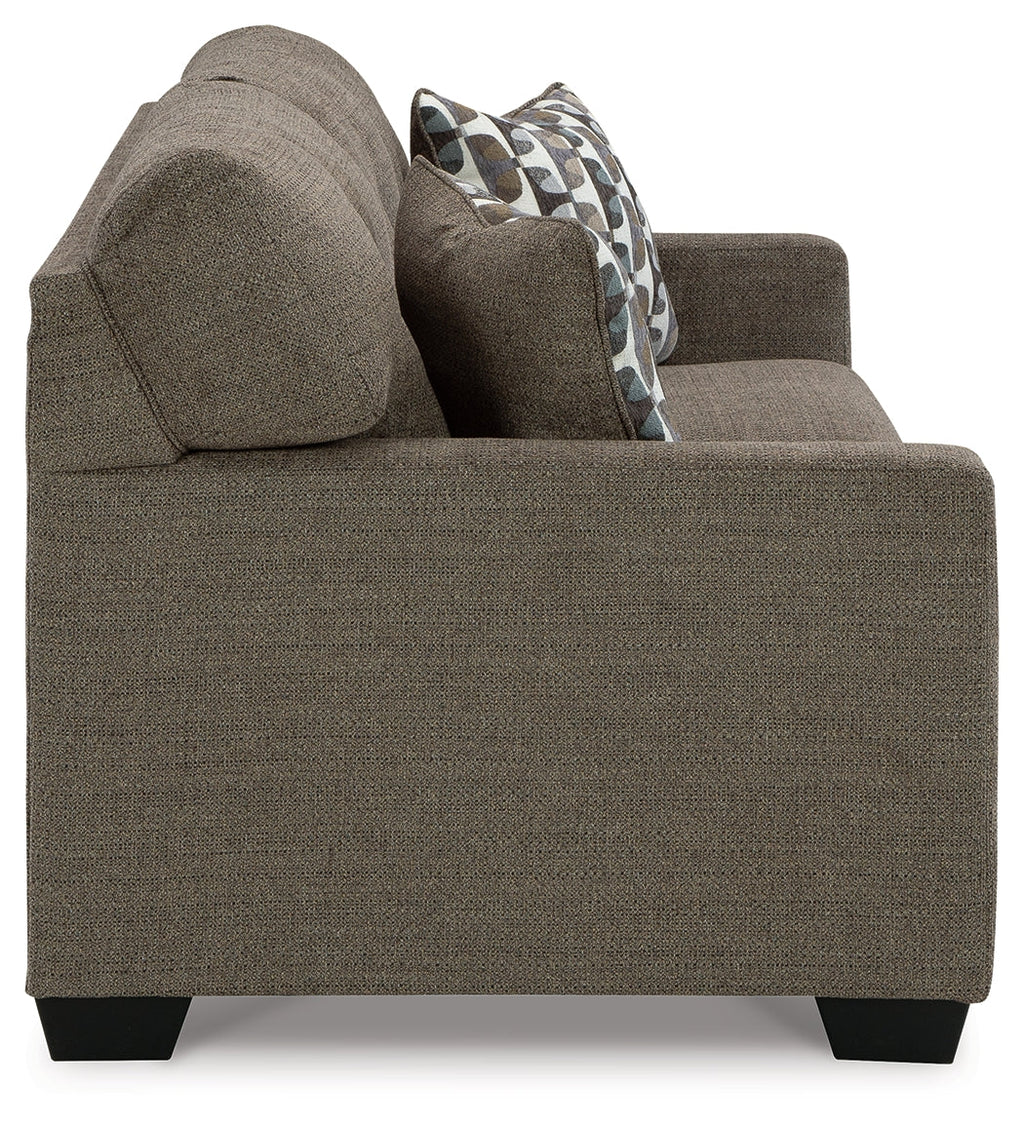 Mahoney Chocolate Full Sofa Sleeper & Chaise