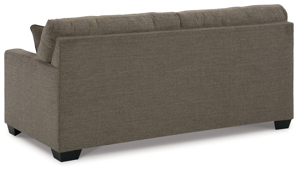 Mahoney Chocolate Sofa and Loveseat
