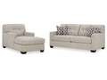 Mahoney Gray Sofa and Chaise
