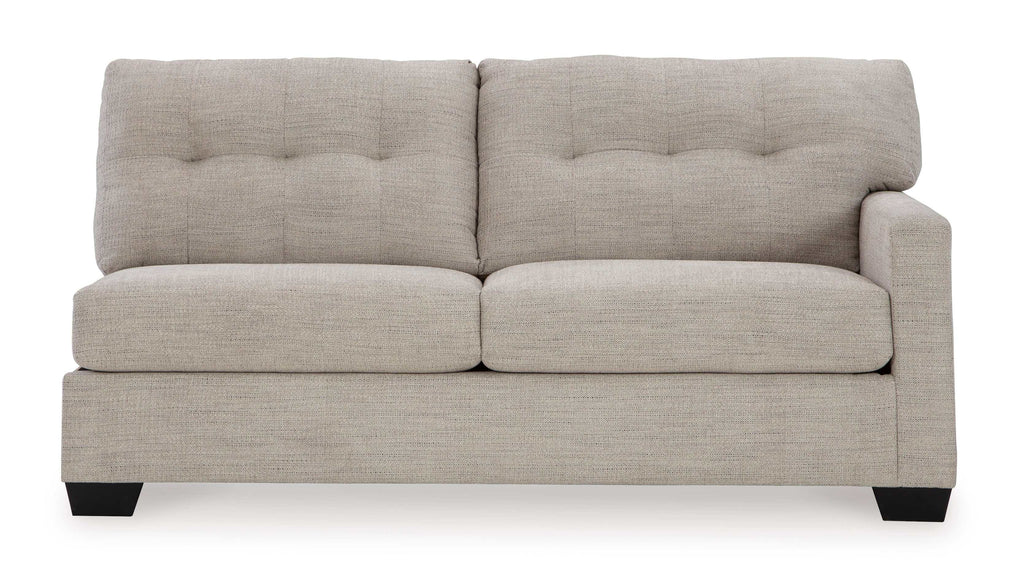 Mahoney Pebble 2pc Sectional Full Sleeper Sofa w/ LAF Chaise
