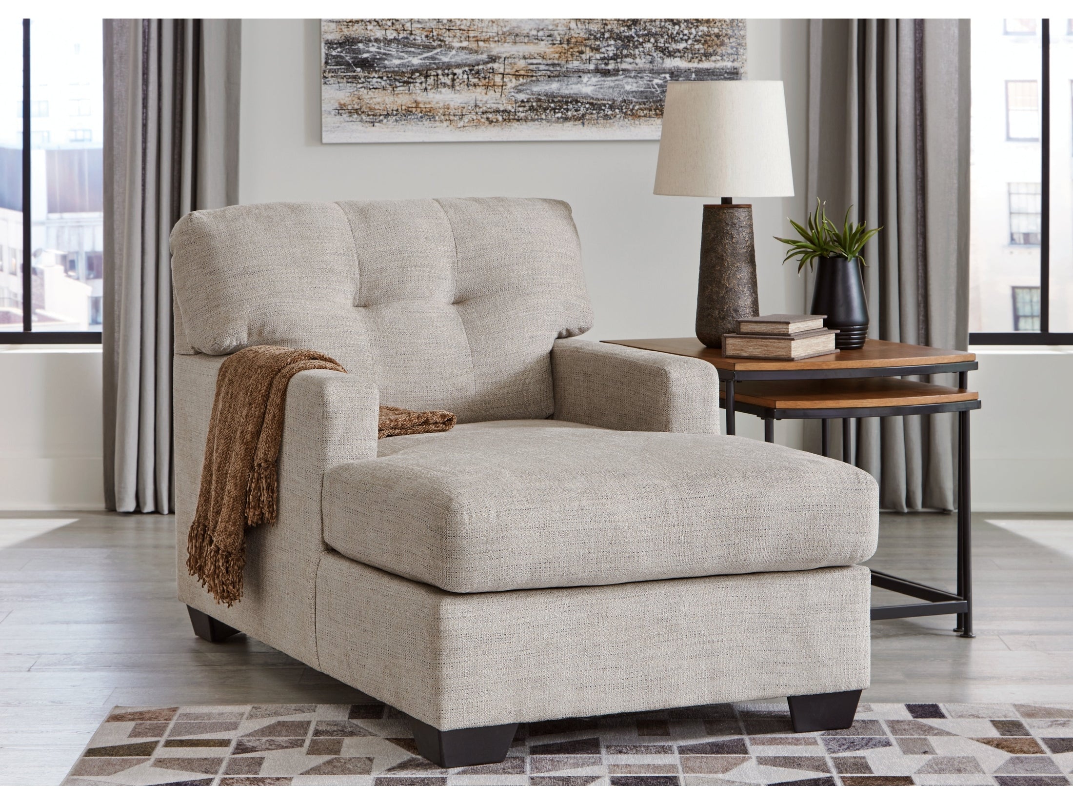 Mahoney Pebble Chaise