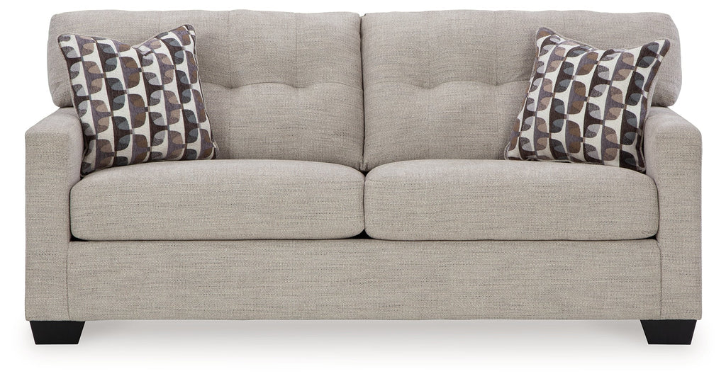 Mahoney Pebble Full Sofa Sleeper and Loveseat