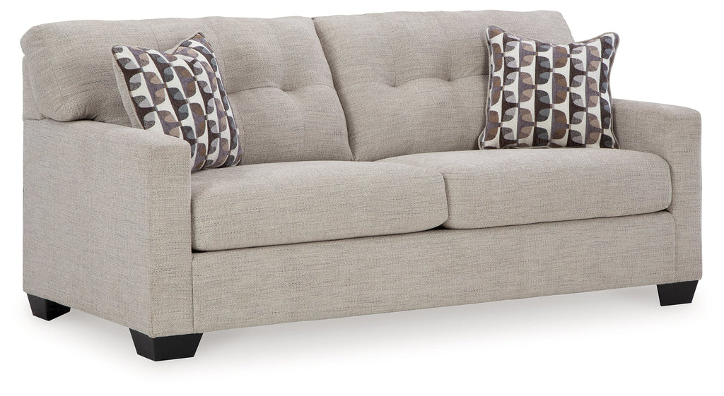 Mahoney Pebble Full Sofa Sleeper and Loveseat