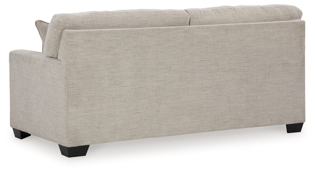 Mahoney Pebble Full Sofa Sleeper and Loveseat
