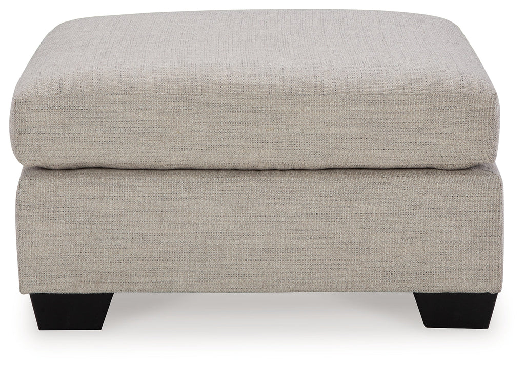 Mahoney Pebble Oversized Accent Ottoman