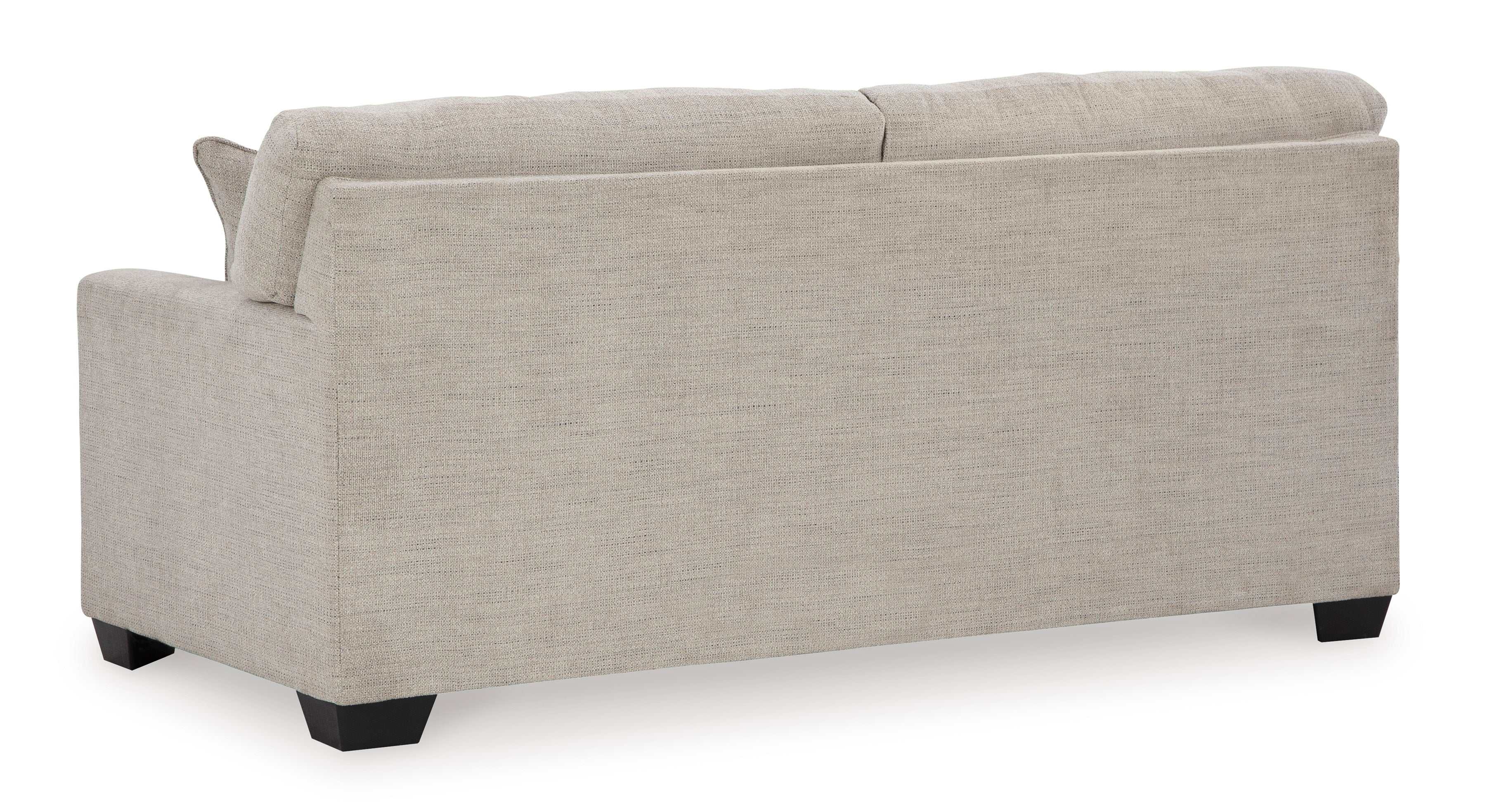 Mahoney Pebble Sofa & Loveseat Living Room Set / 2pc