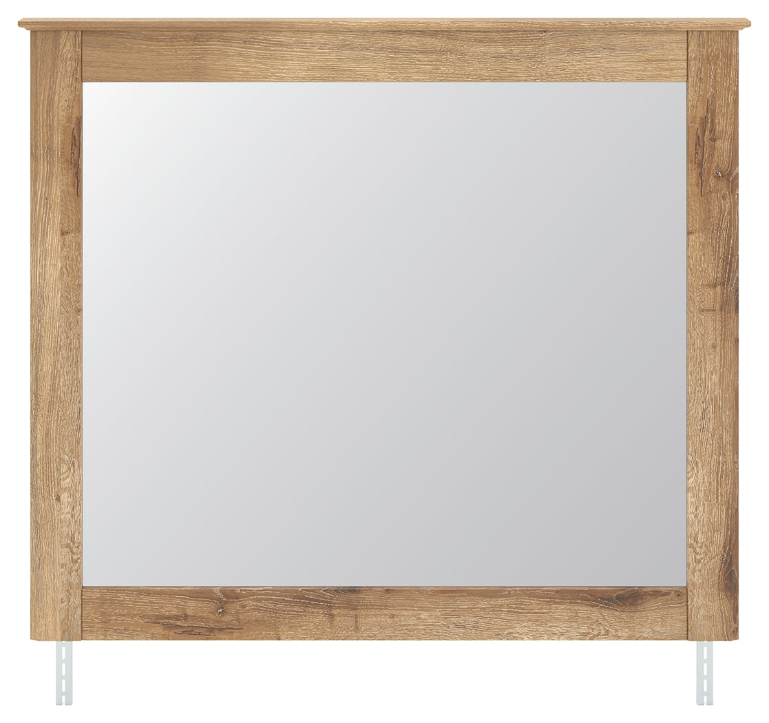 Makidern Tan Bedroom Mirror