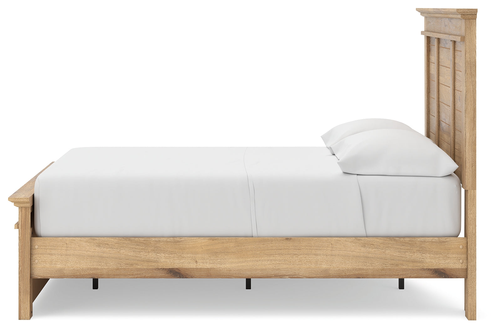 Makidern Tan Full Panel Storage Bed