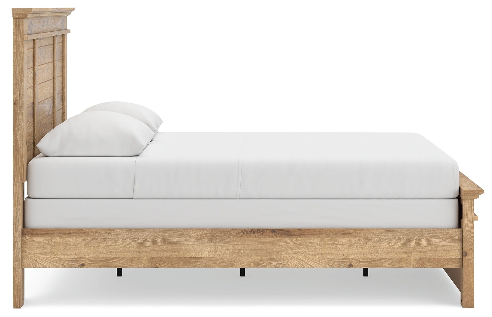 Makidern Tan Queen Panel Bed