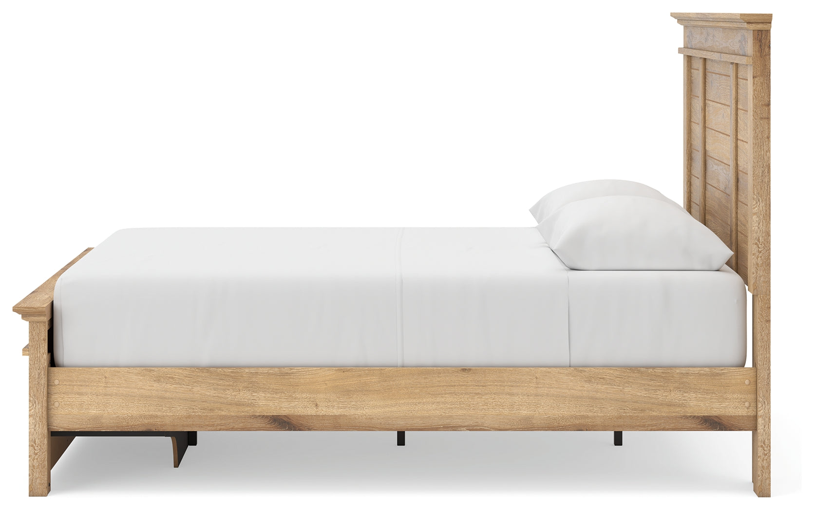 Makidern Tan Queen Panel Storage Bed